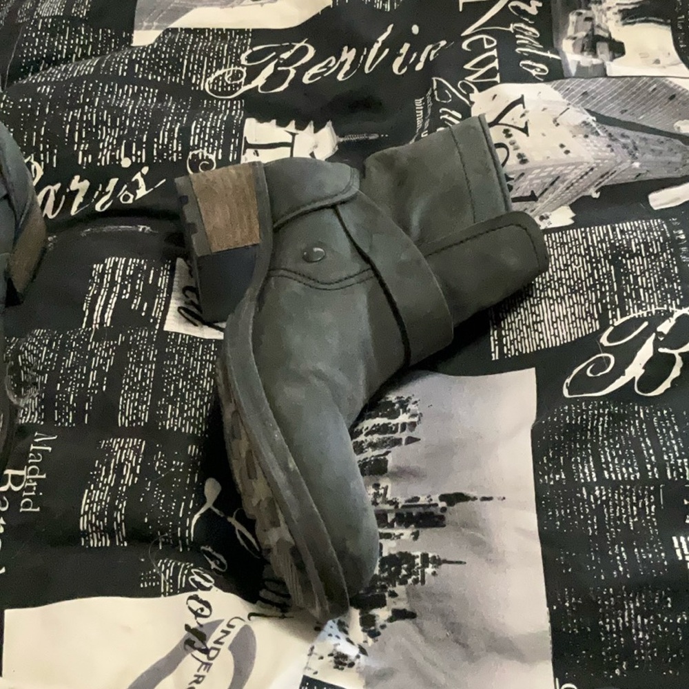 Men's Black Leather Boots